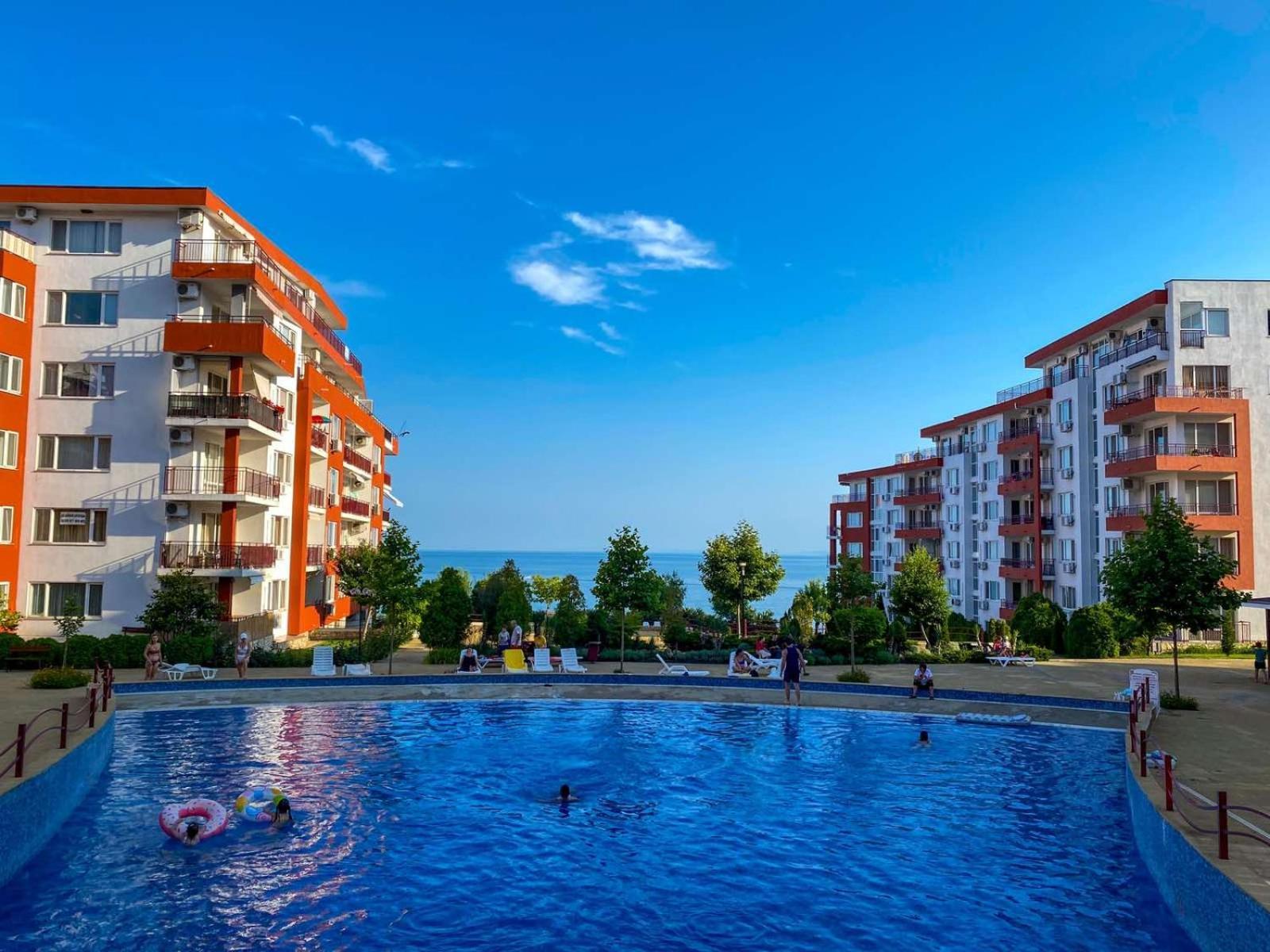 Panorama Fort Beach, Фамилно Студио Deluxe Sveti Vlas Eksteriør billede