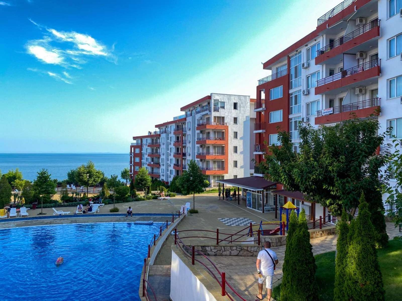 Panorama Fort Beach, Фамилно Студио Deluxe Sveti Vlas Eksteriør billede